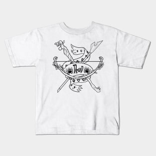 Druid Class - Black Design Kids T-Shirt